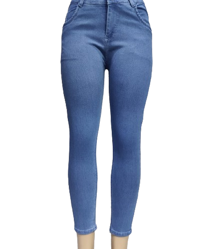 LADIES JEANS SINGLE BUTTON