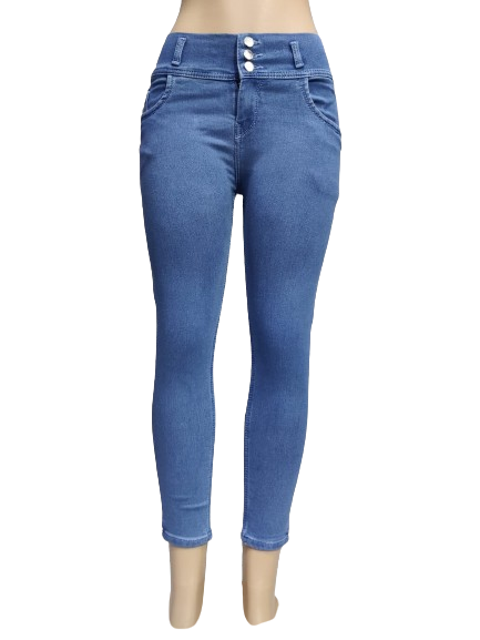 THREE 3 BUTTON LADIES JEANS URBANMORE