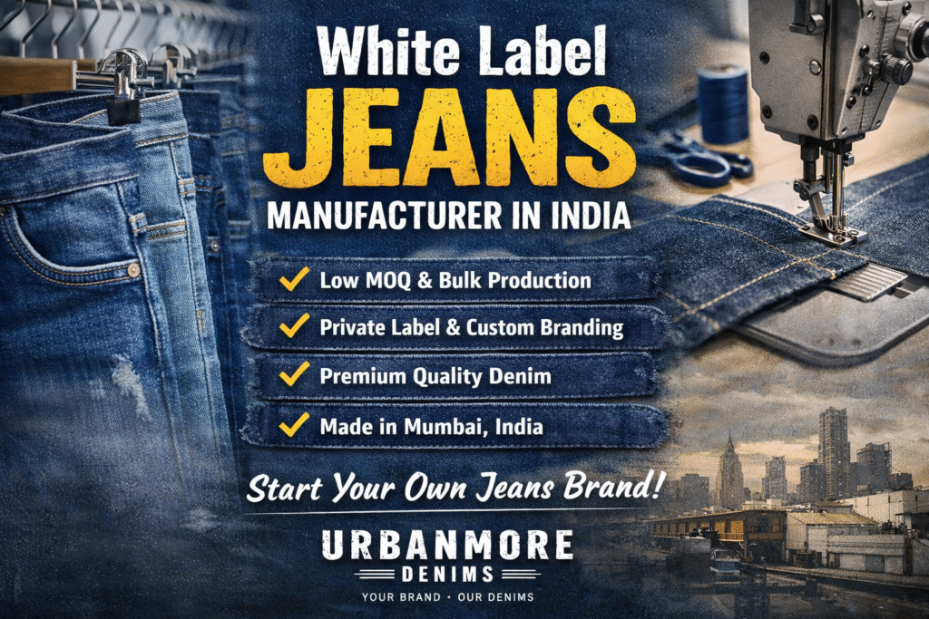 White Label Jeans Manufacturer in India