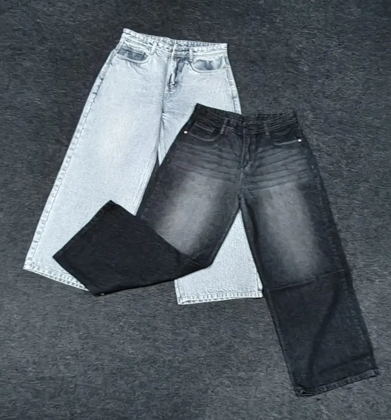 Light wash super baggy jeans manufacturer in India
