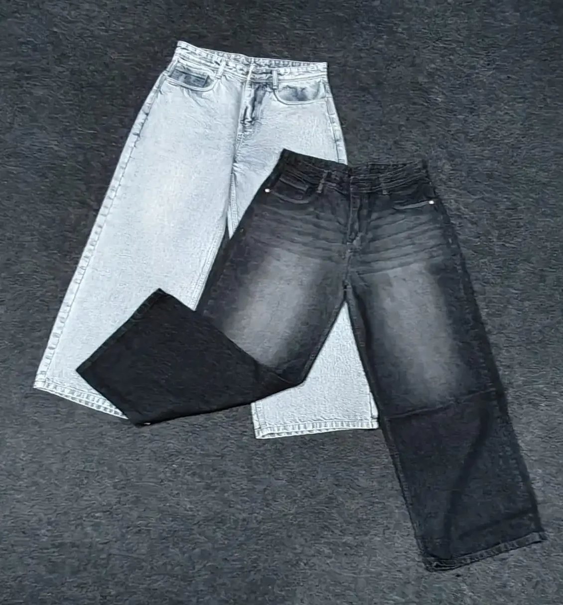 Light wash super baggy jeans manufacturer in India
